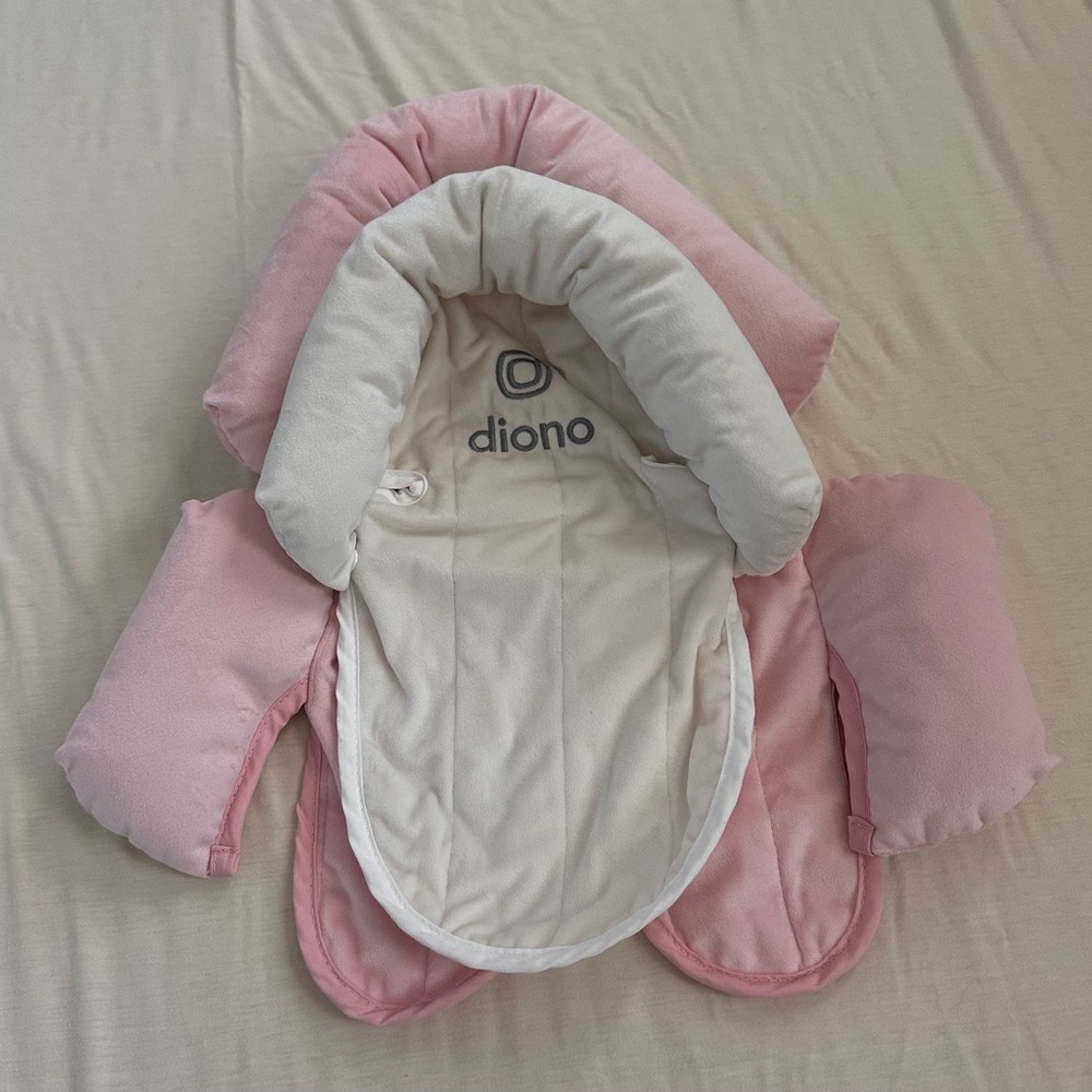 Diono Pink Infant Support Insert - Baby Head and Body Cushion